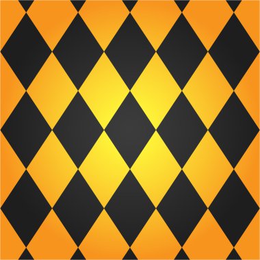 Edikula turuncu arka plan - izole vektör çizim