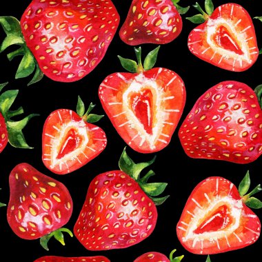 Çilek pürüzsüz desen