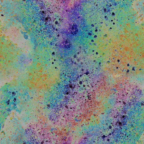 Watercolor cosmos abstract background