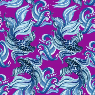 Suluboya Asya goldfishes