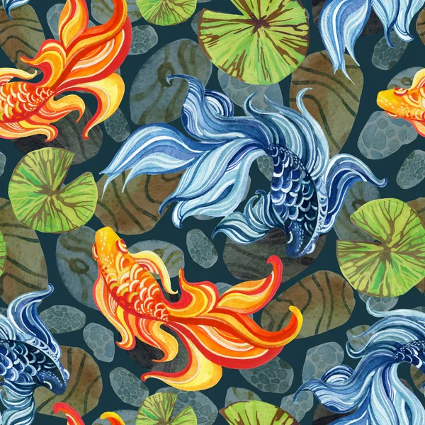 Suluboya Asya goldfishes