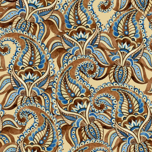 Suluboya Hint süsleme