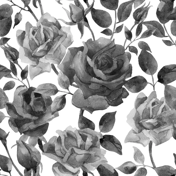 Roses seamless pattern. — Stock Photo, Image