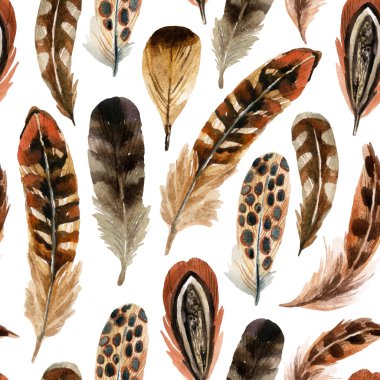 suluboya tüy arka plan