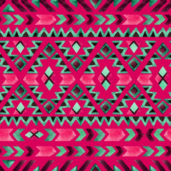 Geometrical ethnic seamless pattern — Stock Photo, Image