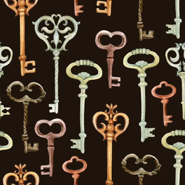 Antique keys collection Stock Vector by ©iconspro 6030681