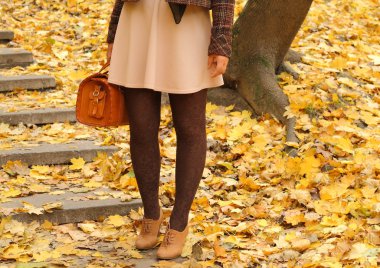 Sonbahar merdiven merdiven