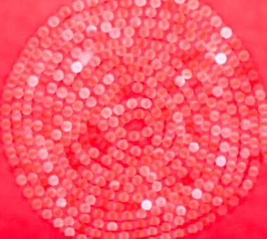 Bir daire şeklinde bulanık ışıklar