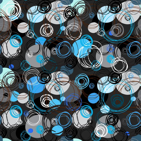 Abstract black blue geometric background. — Stok Vektör