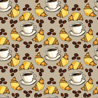 Kapuçino seamless modeli