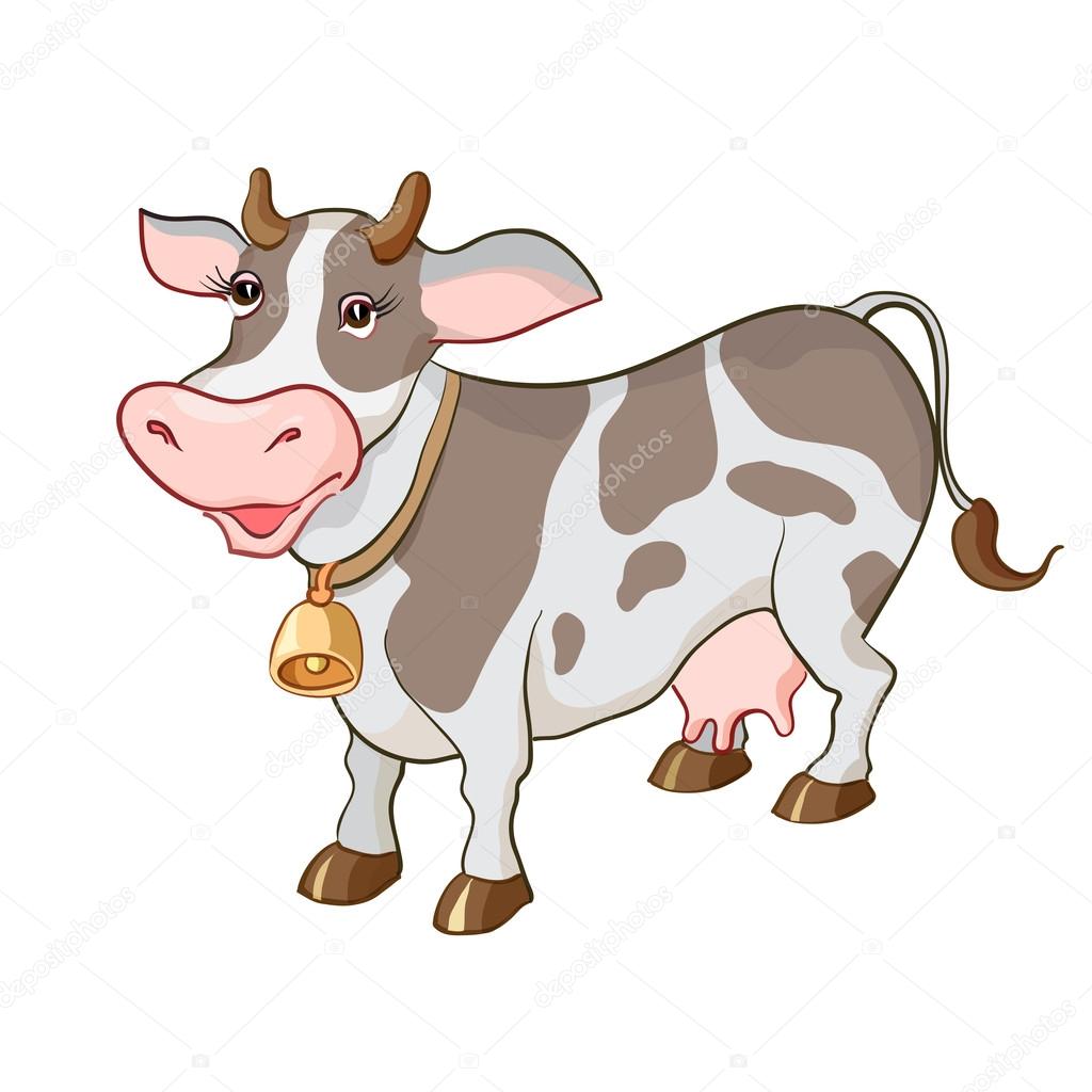 Happy cartoon cow Stock Vector Image by ©IraDvilyuk #111851440 Happy cartoon cow Stock Vector Image by ©IraDvilyuk #111851440