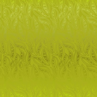 soyut yaprağı deseni