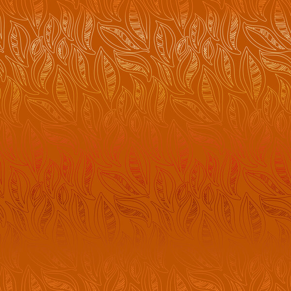 Abstract leaves pattern