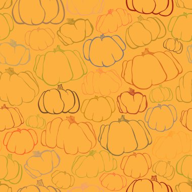 Kabak sorunsuz turuncu desen arka plan