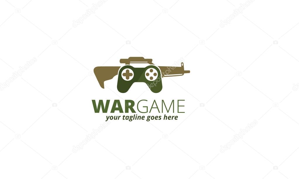War Game Logo Icon Template