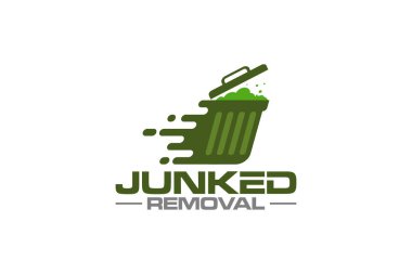 Çöp temizleme çözüm hizmetleri logo tasarım şablonu grafiği