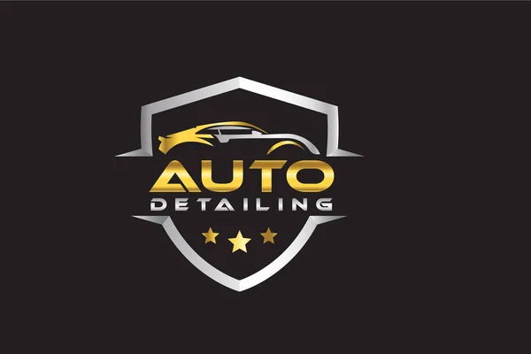 Servis logosu tasarım şablonunun çizim vektörü grafiği