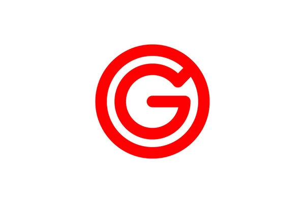 Illustration Vector Graphic Letter Icon Logo Template Design — Stock Vector