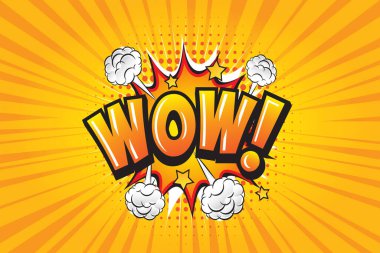 Woww deyiminin komik tarzının tasviri