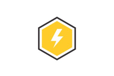 Elektrikçi hizmeti konsept logo tasarım şablonu için yaratıcı grafik vektörü