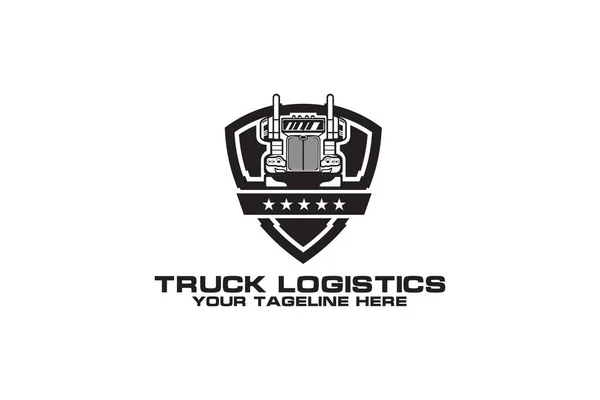 Illustratie Grafische Vector Van Scheepvaart Logistiek Transport Voor Business Logo — Stockvector