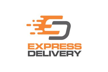 Kamyon lojistik ulaşım konsepti logo tasarımı için yaratıcı grafik vektörü