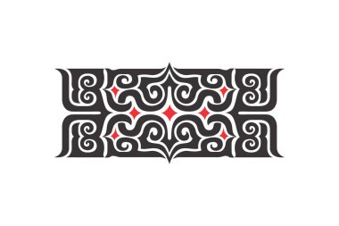 Arktik Doğulu Kusursuz sınır vektör tasarımı