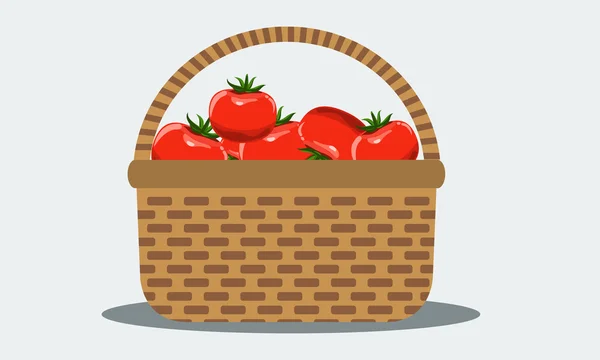 ᐈ Canasta de verduras vector de stock, animado canasta de verduras