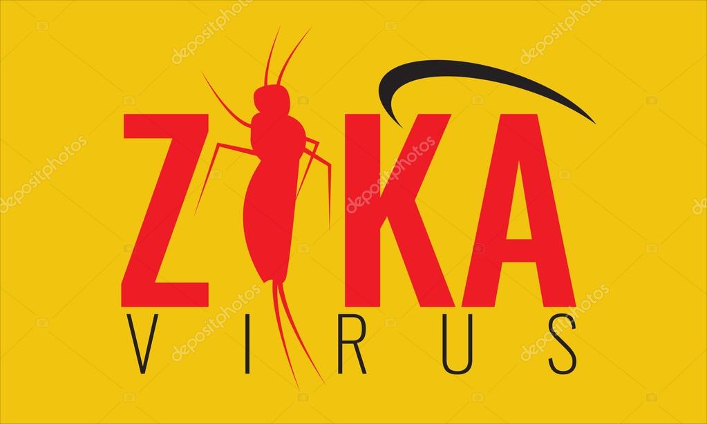 Vector Zika virus logo, symbol or sign. Illustrated Nature, Aedes Aegypti mosquitoes. Ideal for informational and institutional related sanitation and care. Health day