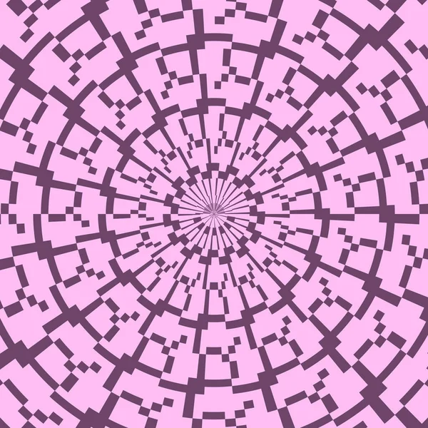 Patroon van geometrische cirkels, vormen. Kleurrijke mozaïek spandoek. Vectorillustratie. — Stockvector