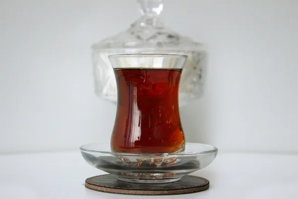 Vidrio de té oriental — Foto de Stock