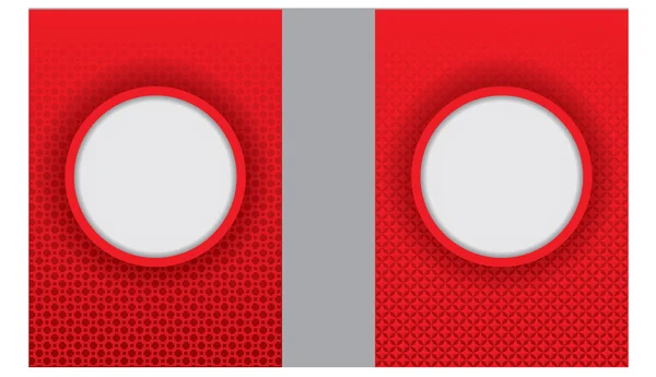 인사말 카드와 다른 디자인 서식 파일에 대 한 빨간색 배경 일러스트 — 스톡 벡터