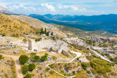 Panoramic view of the ancient Sagalassos town, Province Burdur, Turkey