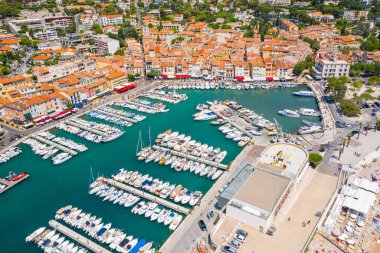 Cassis, Provence, Güney Fransa, Avrupa, Akdeniz manzarası