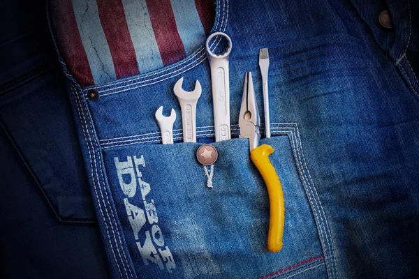 Dia de trabalho feliz. — Fotografia de Stock