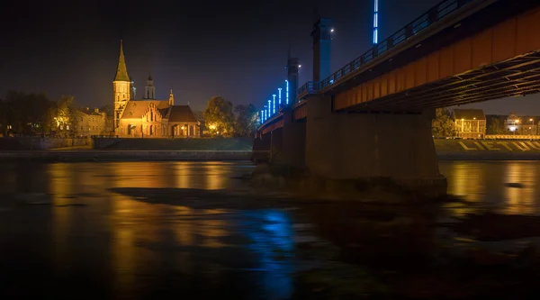 Vytautas 'a Grande Igreja em Kaunas, Lituânia — Fotografia de Stock