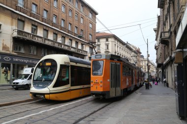 tramvay, Milano, İtalya
