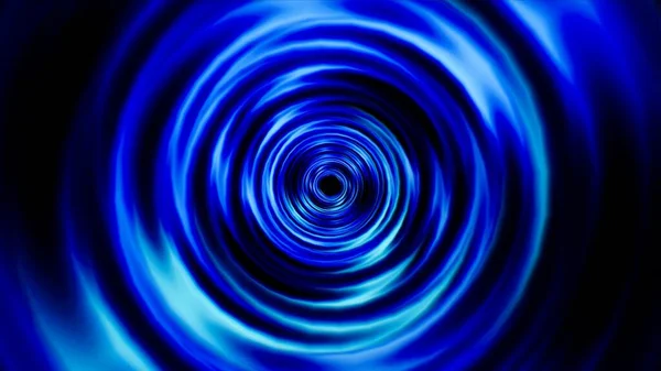 Strălucitoare Albastru Vârtej Efect Energetic Fundal — Fotografie, imagine de stoc