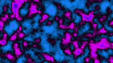 Akan mor ve mavi organik desenli soyut sanat arkaplanı.