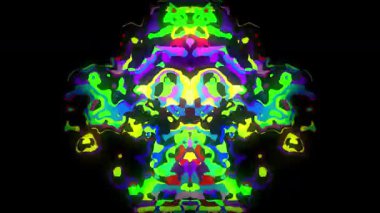 Pürüzsüz renkli canlandırma ile canlı örtüşen arkaplan.