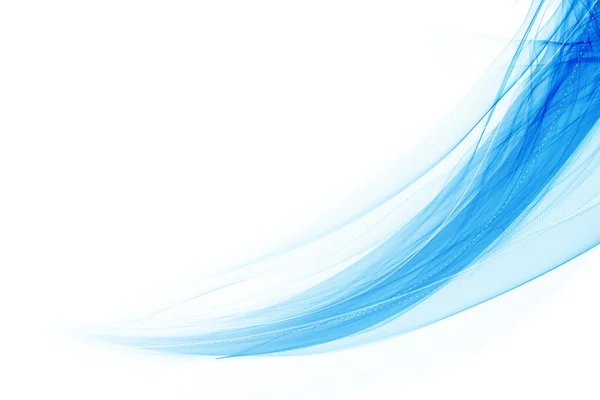 Білий фон з синіми хвилями — стокове фото