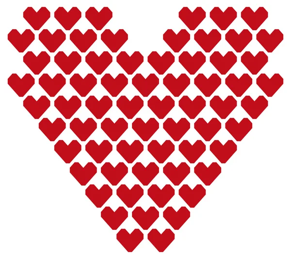 küçük kalpleri yapılan kalp sevmek