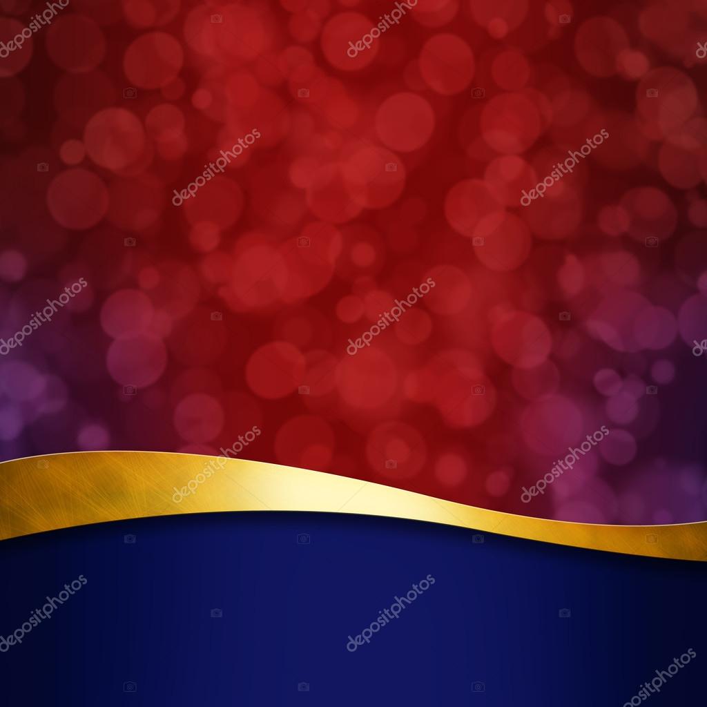 Decorative and elegant background gold, red and blue Stock Photo by 88796990