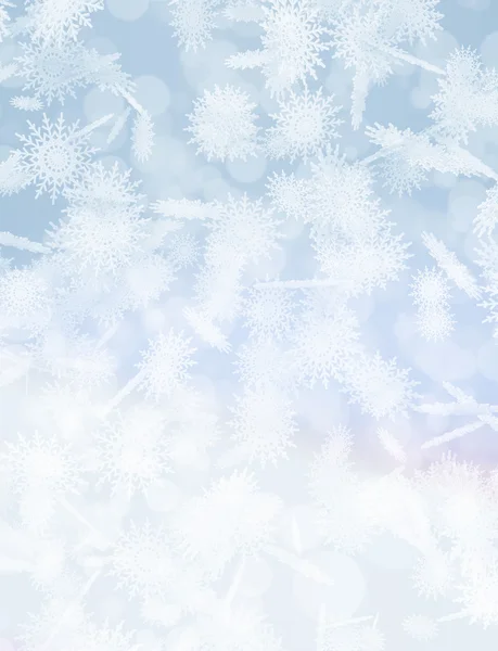 Noel kartı ile dekoratif kar tanesi