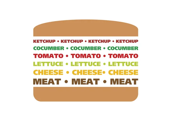 grafik grafik / temsil - lokanta - hamburger