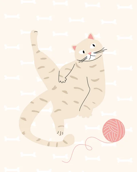 You Feel Sad Dance Illustration Cute Dancing Cat Isolated White Stock  Vector by ©SlyBrowney 366680134