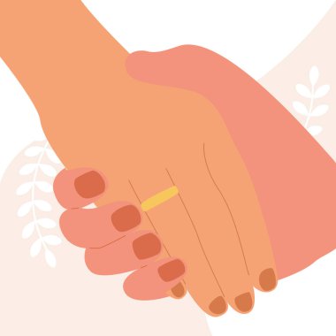 Parmağında alyans var. Evlilik teklifi..