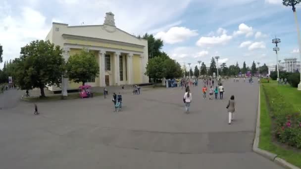 Timelapse VDNKh Moscou . — Vídeo de Stock