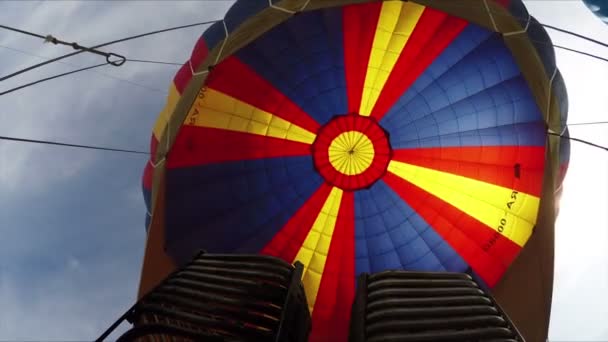 Balão de ar quente — Vídeo de Stock