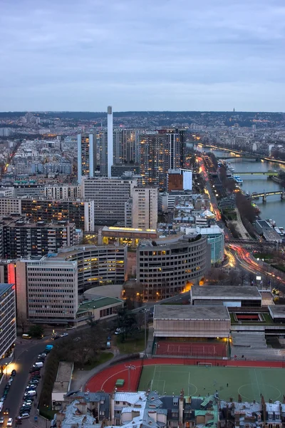 Paris nas luzes da noite — Fotografia de Stock